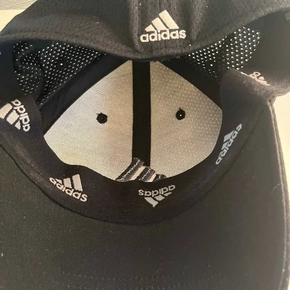 Adidas Three Stripe Logo Baseball Hat